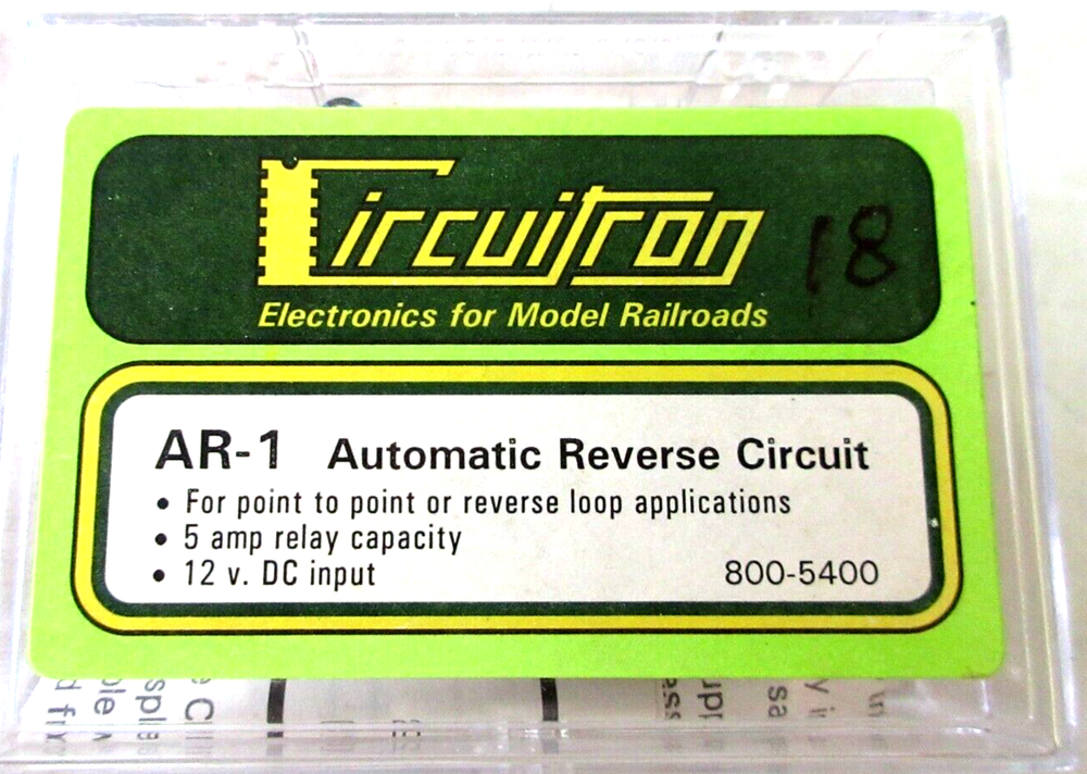 Circuitron 800-5400 AR-1 Electronic Automatic Reverse Circuit Module