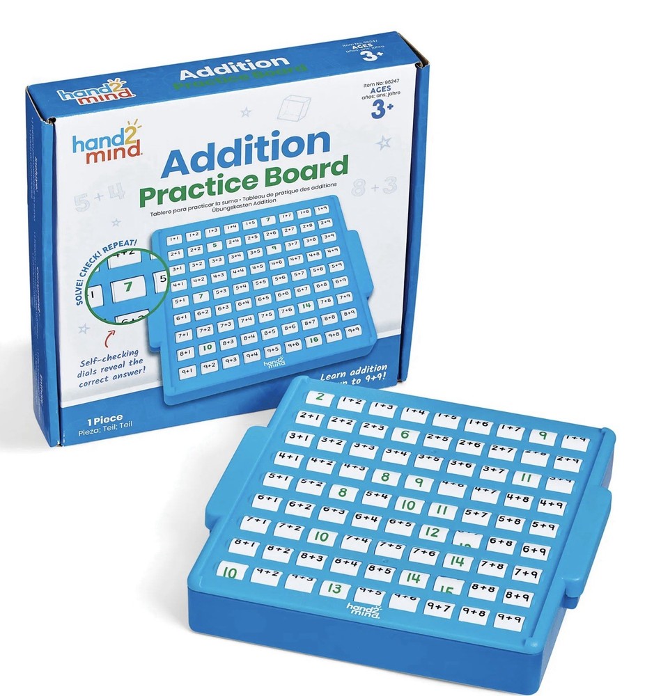 Hand 2 Mind Pre K Educational Addition Learning Practice Game