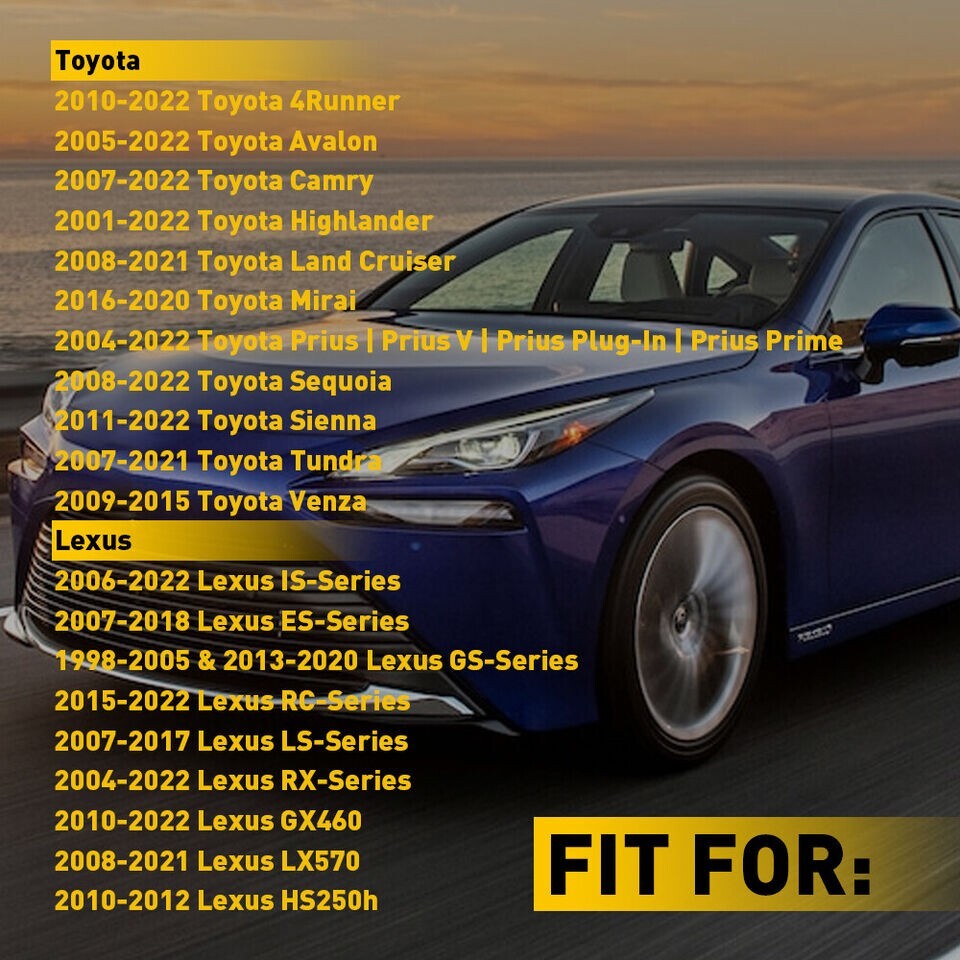 FITS AVALON CAMRY 4 RUNNER LED Courtesy Puddle Step Door Lights (2 PK)