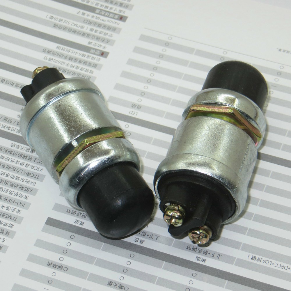 Golf Cart Horn Button 12 volt/15 amp Switch Universal Floor Mount
