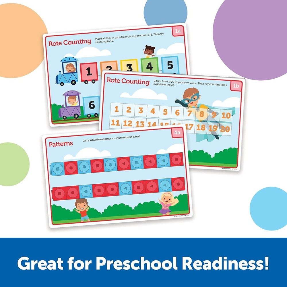 Math Manipulatives Set - Hands-On Learning for Preschoolers