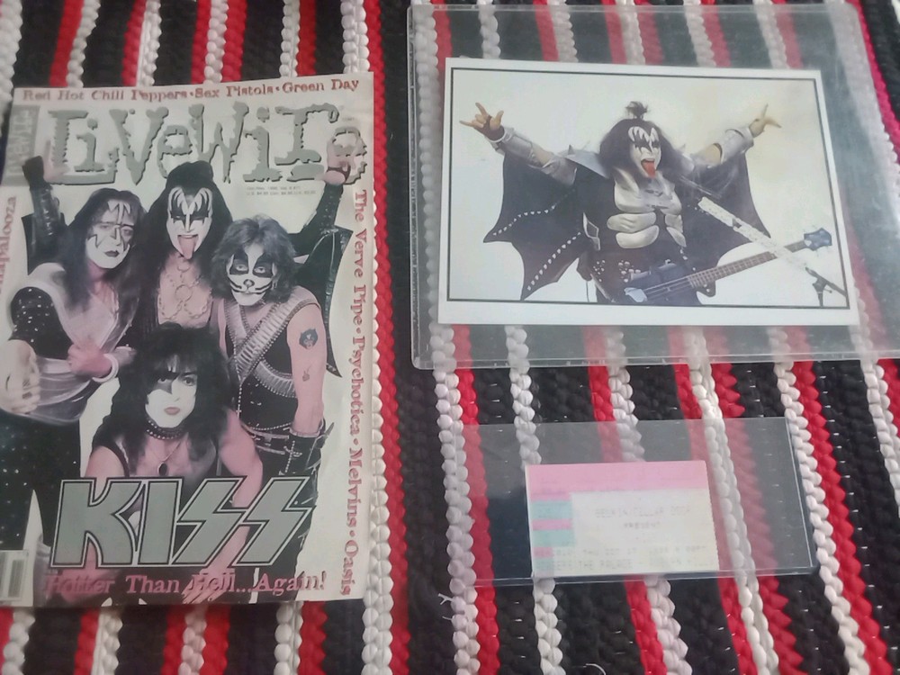 Kiss 💋 Ticket Stub History 🎸 Reunion Tour,Palace Auburn Hills MI 10-17-96,👀