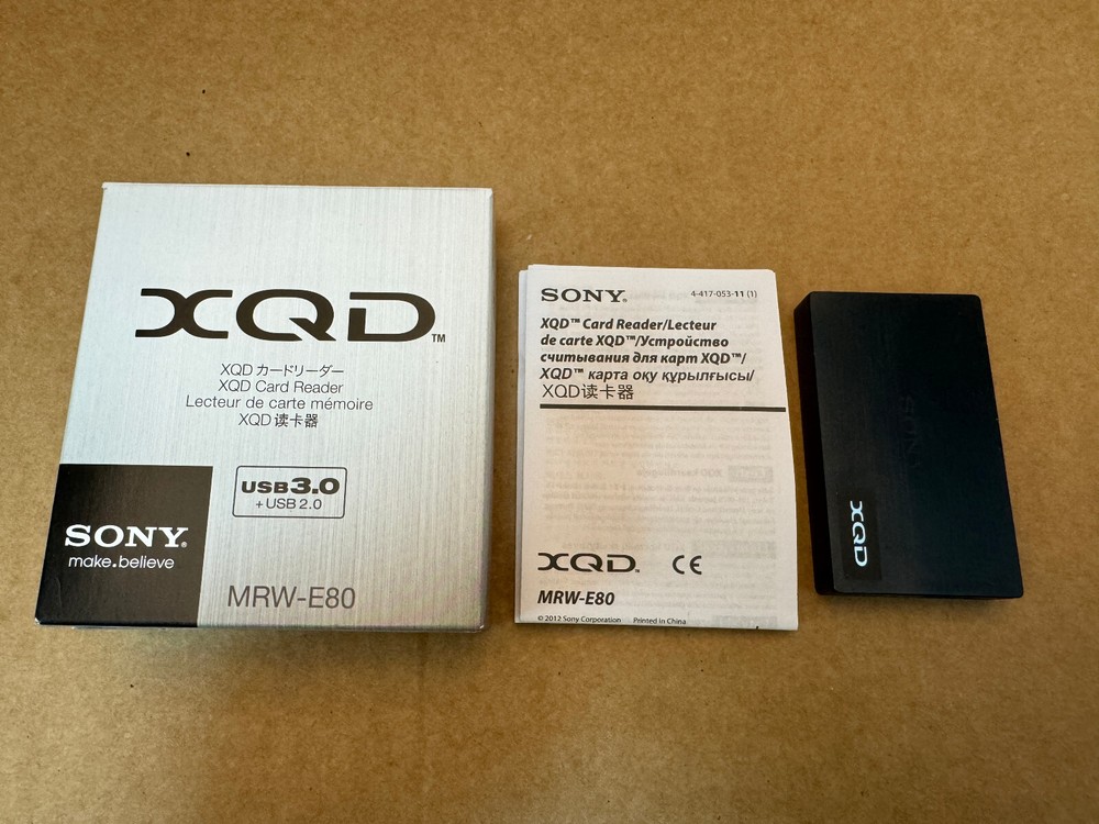 Sony MRW-E80 XQD Card Reader