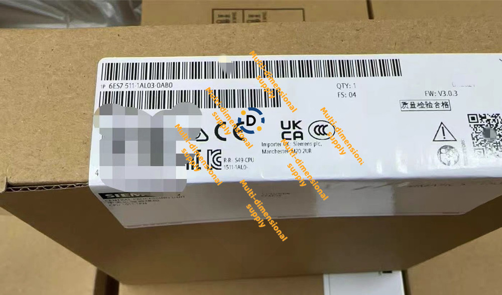 New 6ES7511-1AL03-0AB0 controller module