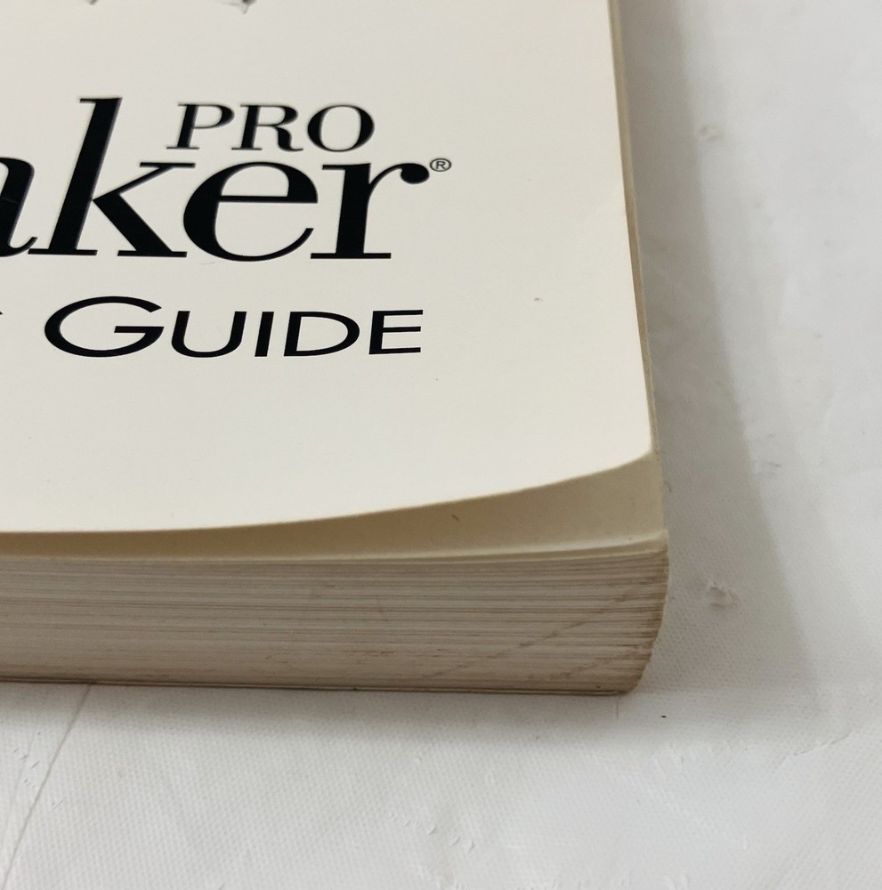 Claris FileMaker Pro User Guide Windows 95 Vintage Manual Software Reference PB