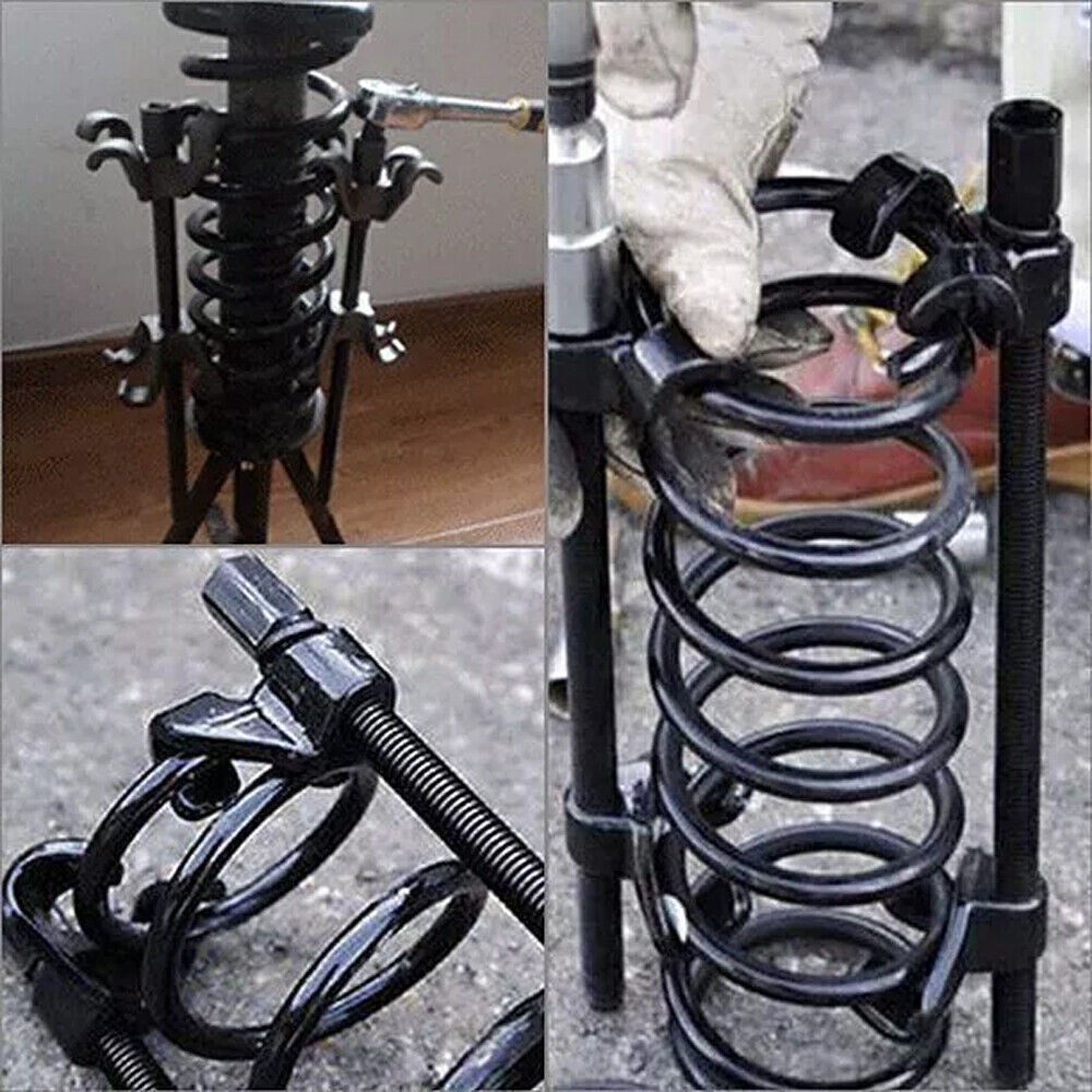 380mm spring compressor set strut tensioning tool tuning lowering 2pcs car