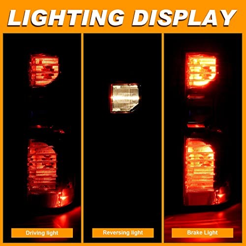 Tail Light Assembly Compatible With 2019-2024 Right Passenger Halogen Type