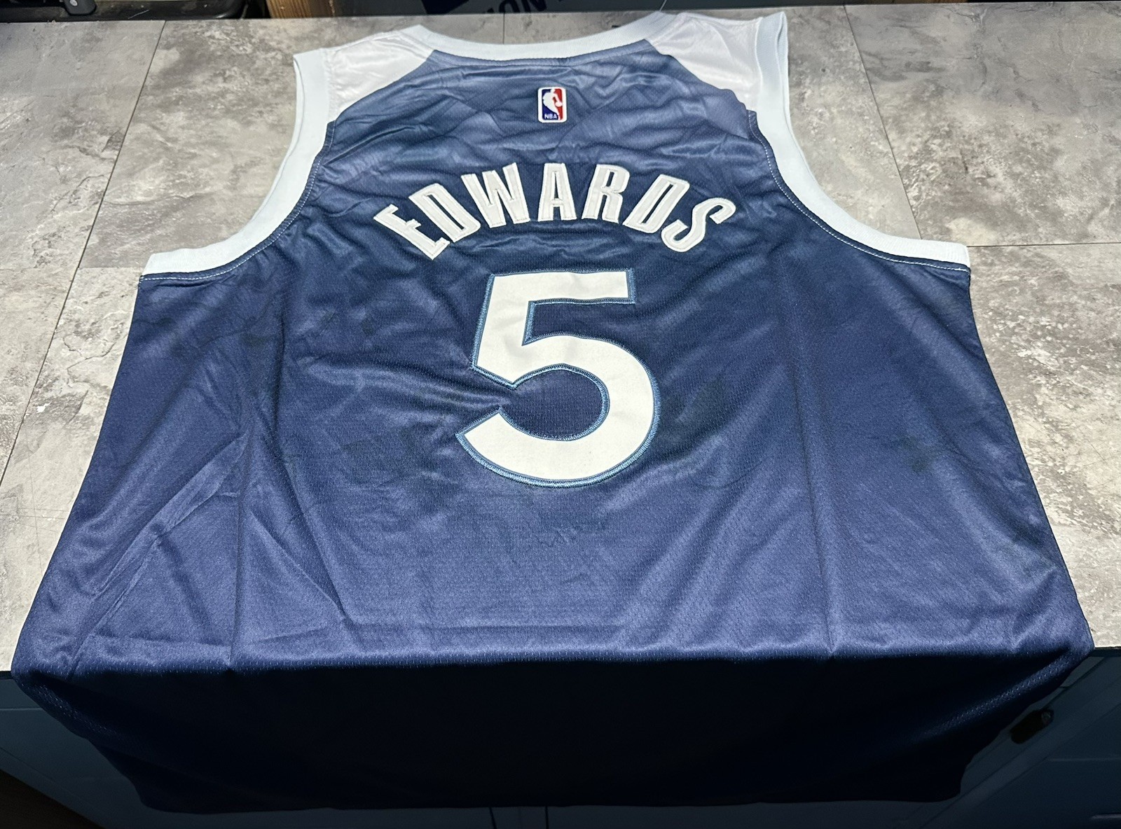 NWT Nike Anthony Edwards Minnesota Timberwolves Jersey Size Small Land of Lakes