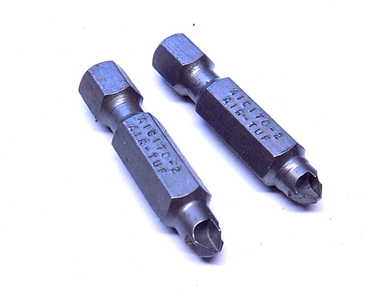 2 NEW 170-0 Torq-Set Screw Insert Bit Aircraft Tool