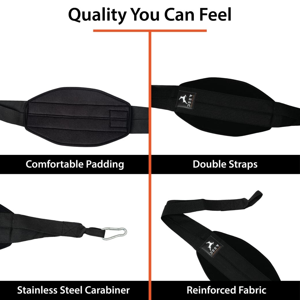 Fitness Hanging Ab Straps for Pull Up Bar & Abdominal Muscle Building