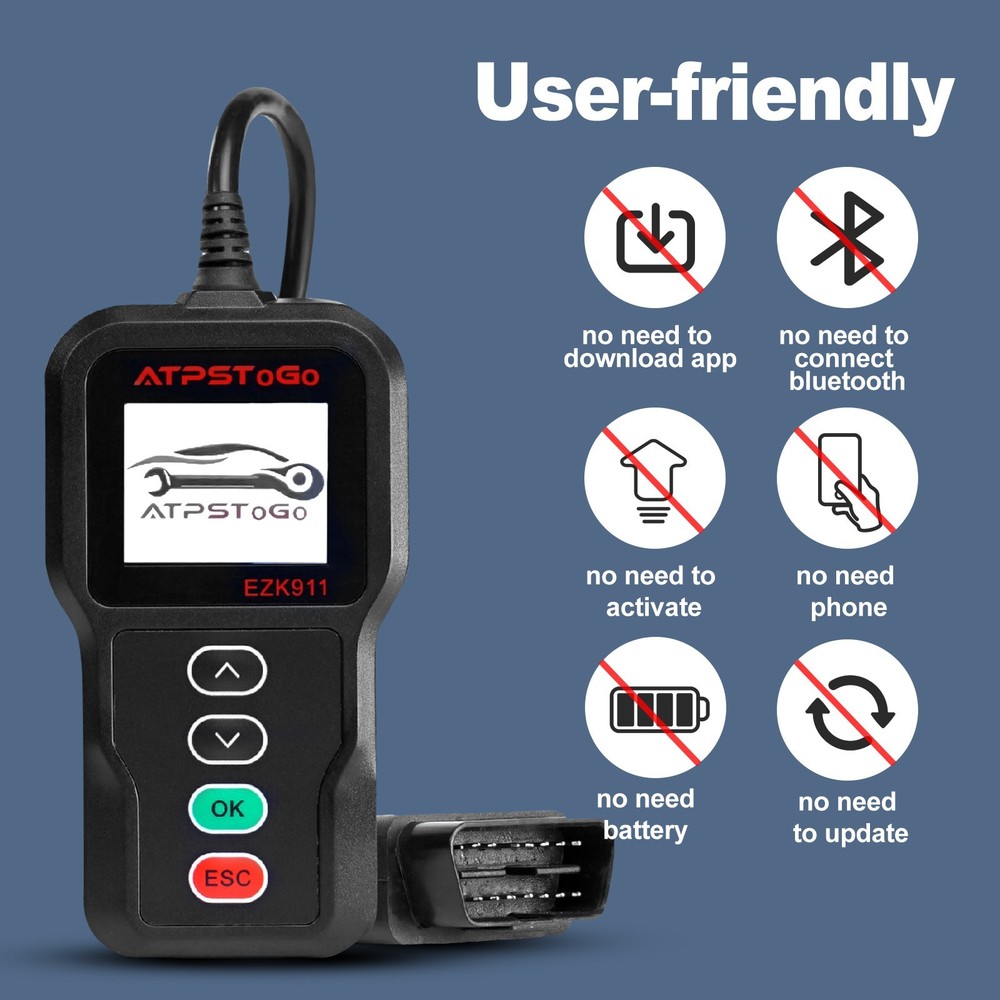 2 Replacement For 2013 2014 2015 2016 Dodge Dart Remote Key Fob Programming Tool