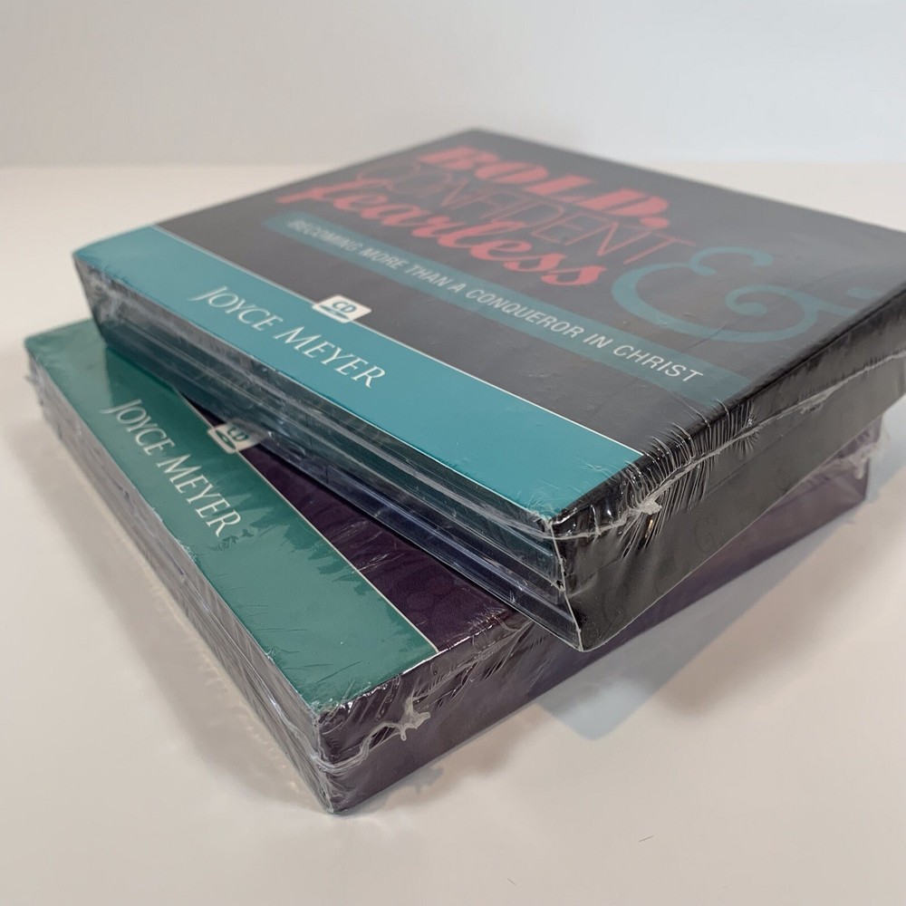 Joyce Meyer Ministries CD Sets. (Two) 4 CD Sets. NEW SEALED