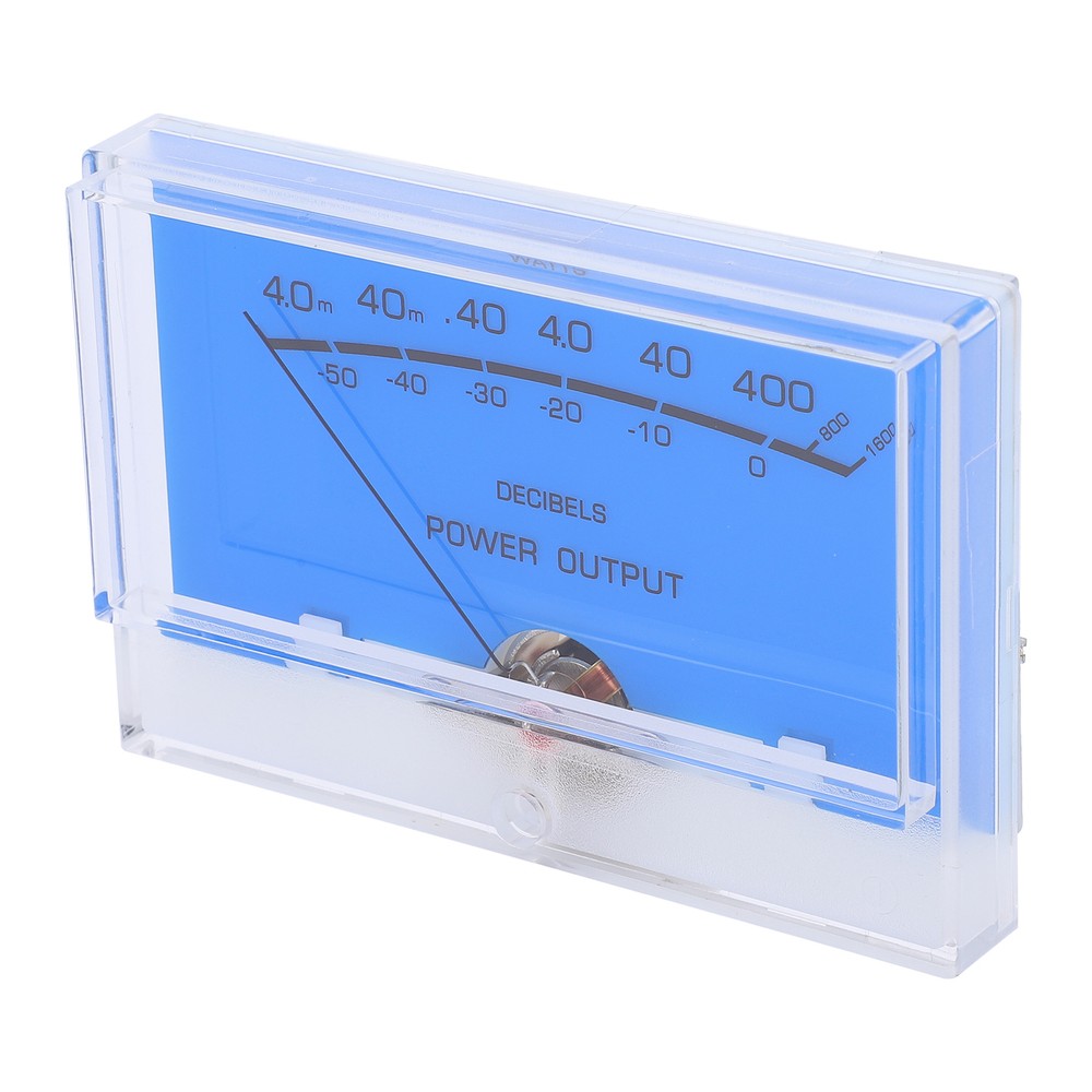 High Accuracy DB Level Header Audio Power Amplifier VU Meter With Backlight