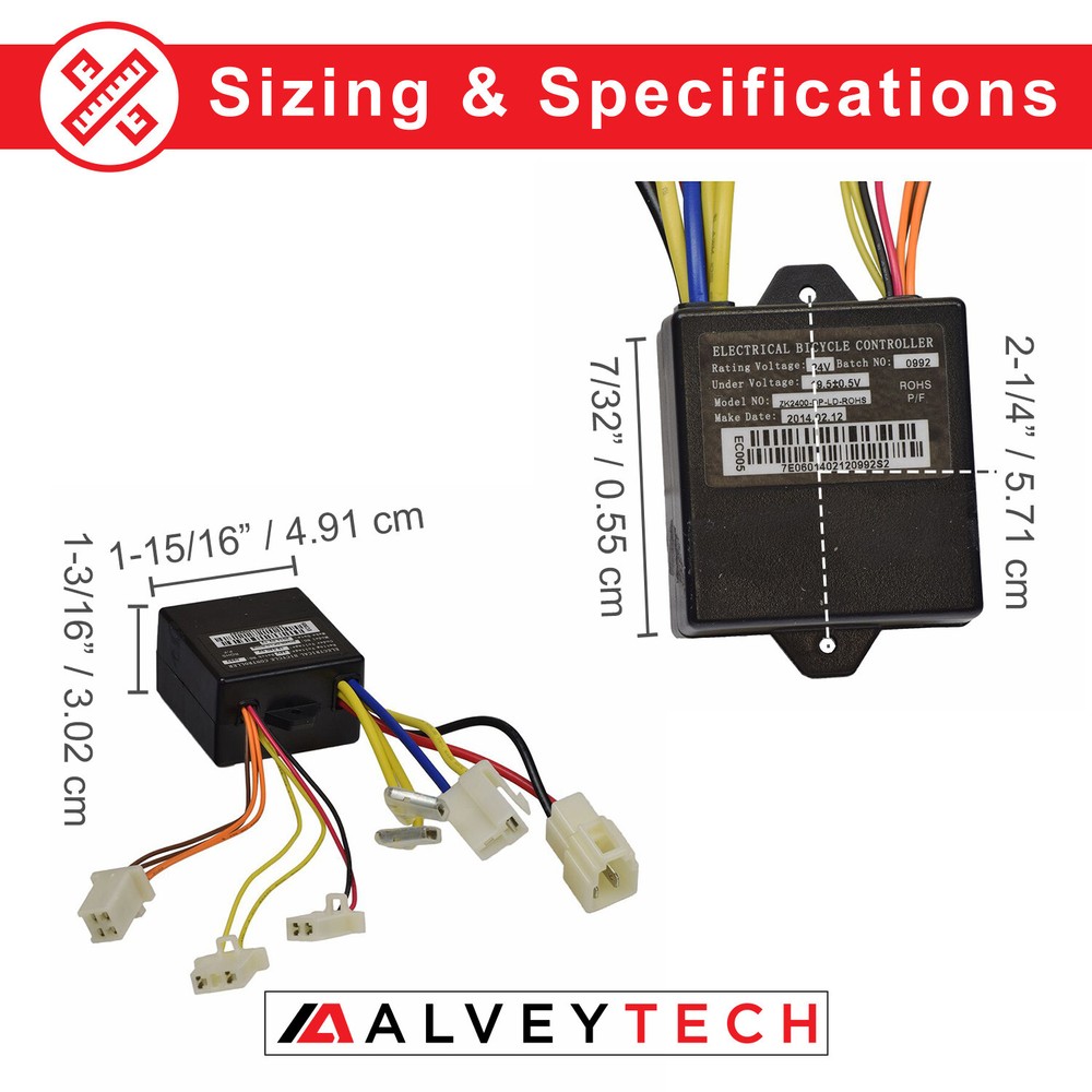 4-Wire Control Module for the Razor E100, E125, E150, and E175