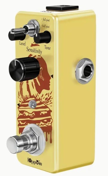 IOppwin Yellow Comp Optical Compressor Electric Guitar Effect Pedal True Bypass