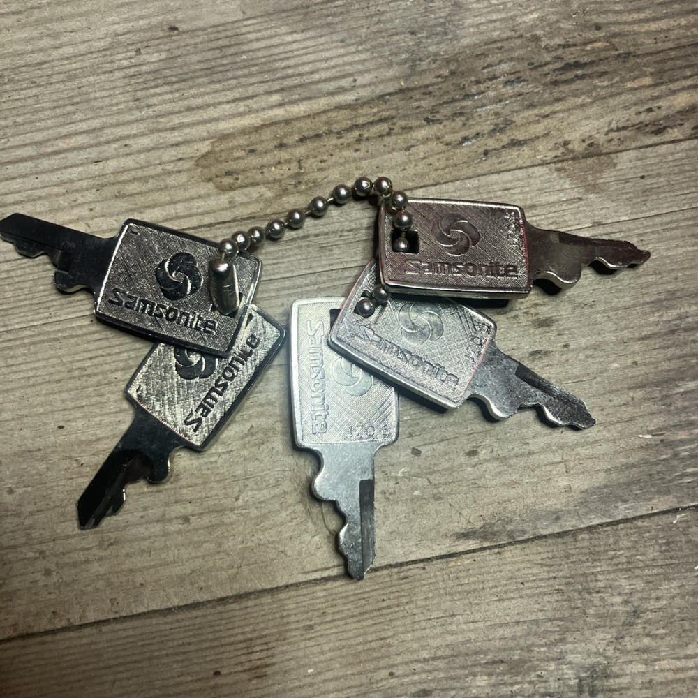 (5) Samsonite Luggage Keys Model 170S