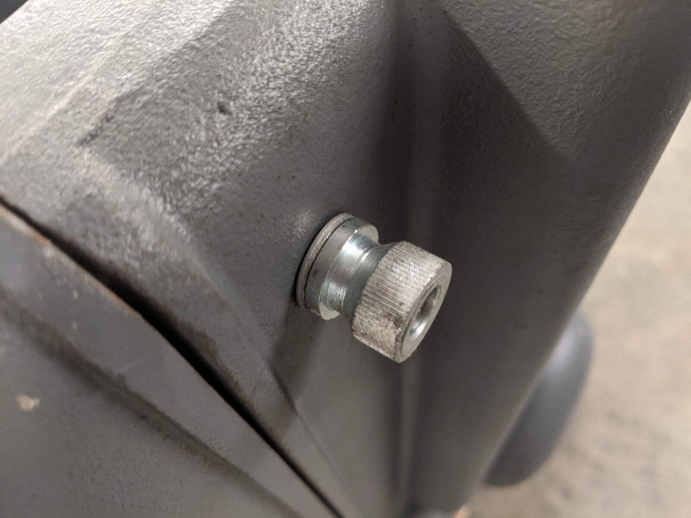 VINTAGE DELTA CAST IRON BASE KNURLED NUTS