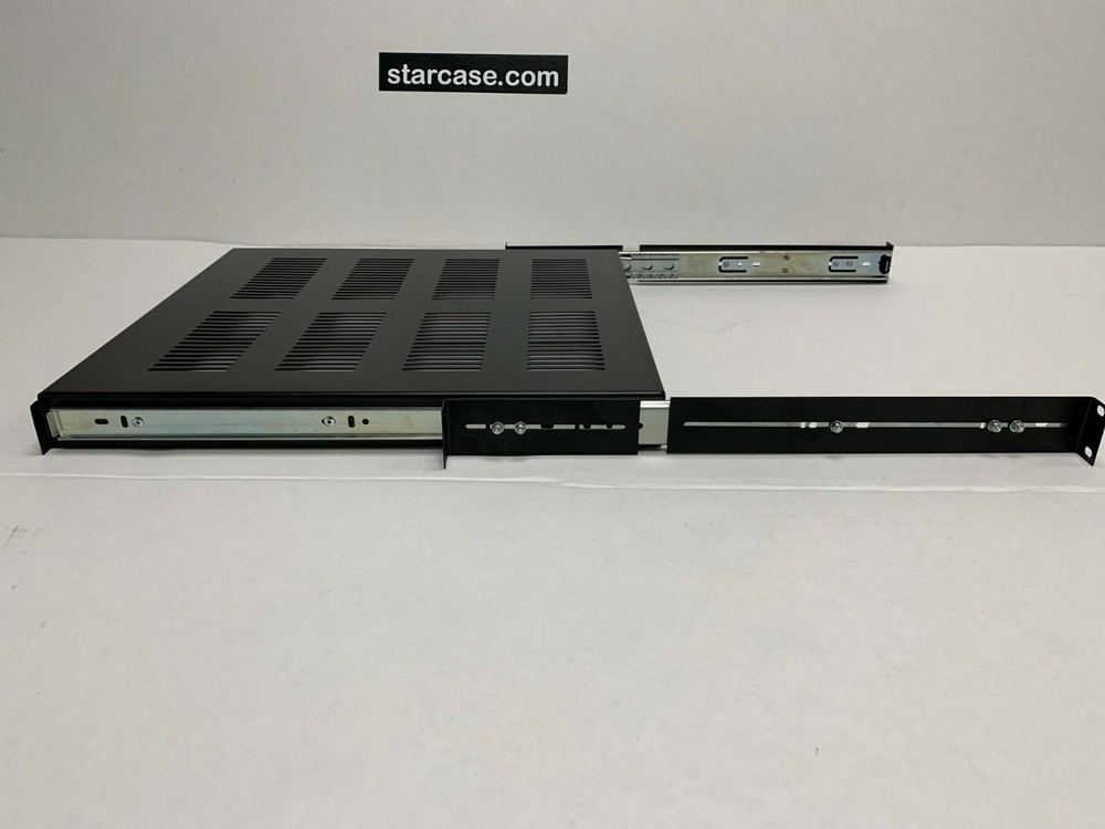 1U Ventilated Sliding Rack Shelf