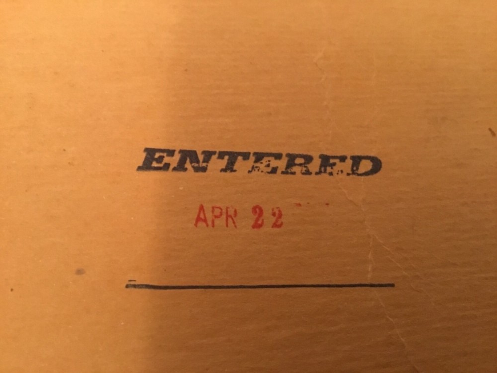 Filing System Stamps