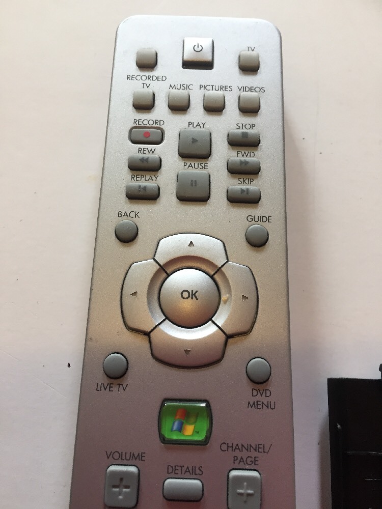 USED Microsoft Windows Media RC, Remote Control