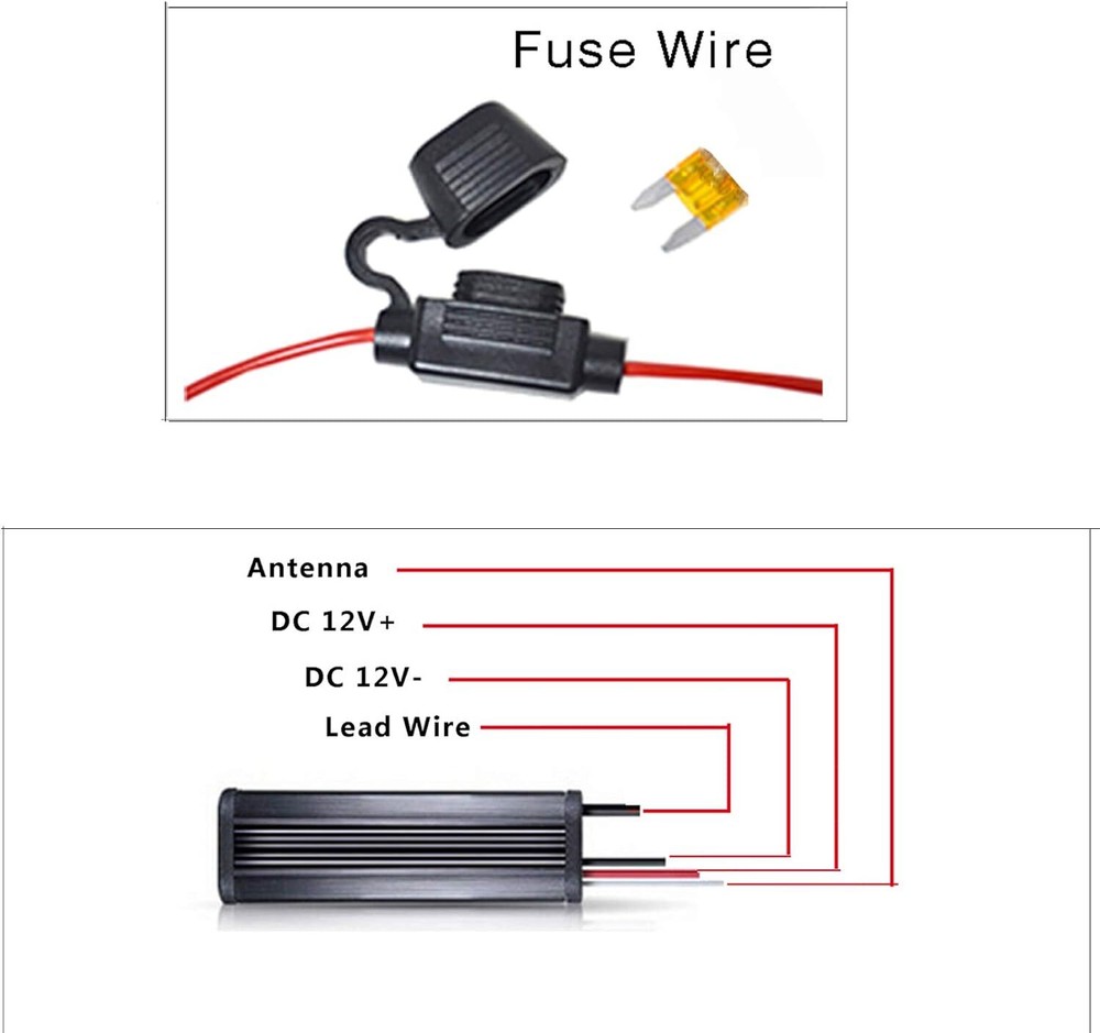 Wireless RGB Remote Controller for Motorcycle Car LED Accent Lights 12V