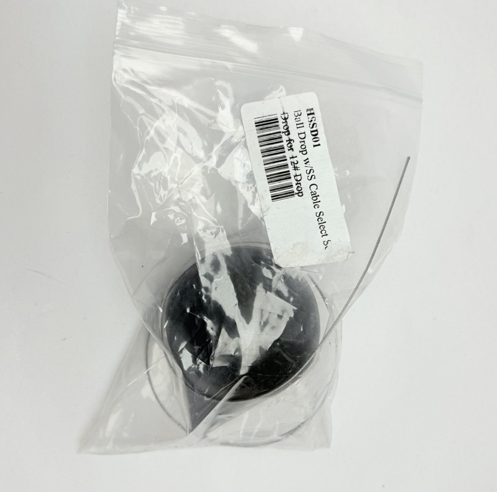 LOT OF 2, HSSD01 HOG SLAT, BALL DROP W/SS CABLE SELECT SOW DROP FOR 12# DROP
