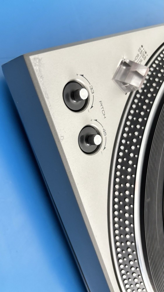 Technics SL-1400 Direct Drive Automatic Turntable working & Serviced W/ Cover