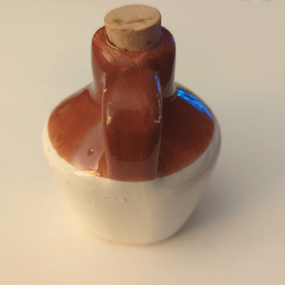 Vintage ceramic hand painted toothpick holder ozarks
