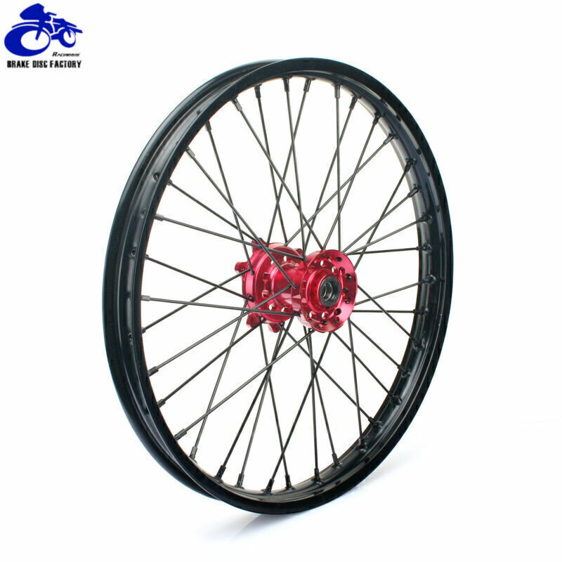For Honda 21"/19" CNC Spoked Wheels Set CRF250R CRF450R 14-25 CRF250RX CRF450RX