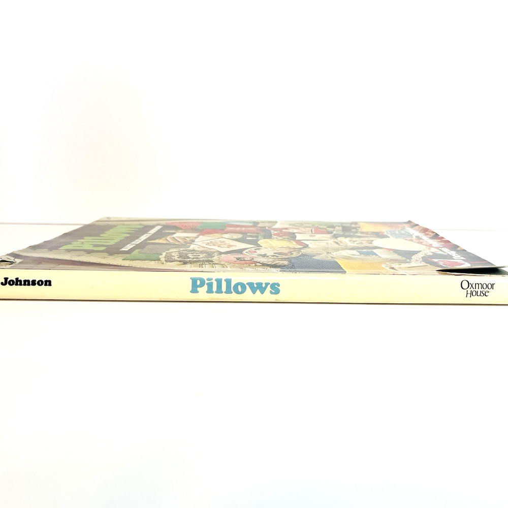 Vintage Pillows Designs Patterns Projects Book Hardcover by Mary E Johnson