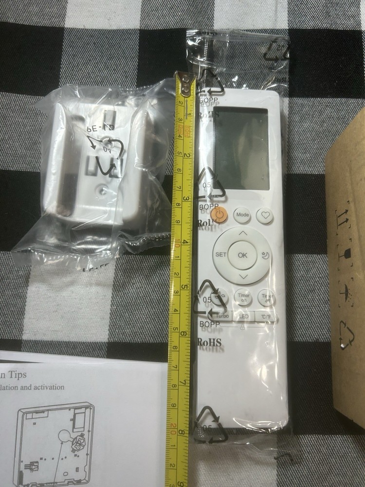 Carrier KSACN1001AAA Wired Remote Controller for Ductless Systems New
