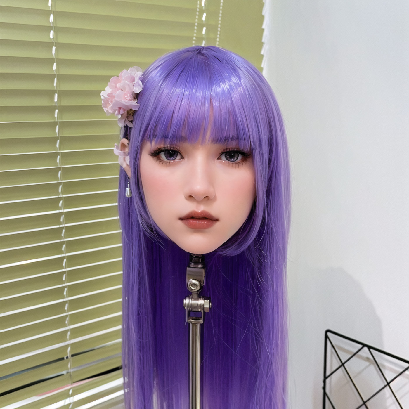 This exquisite TPE material head model is specially designed to meet high-end