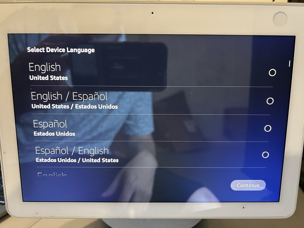 Amazon Echo Show 10 (3rd Gen) Smart Speaker - White - Tested (T4E4AT)