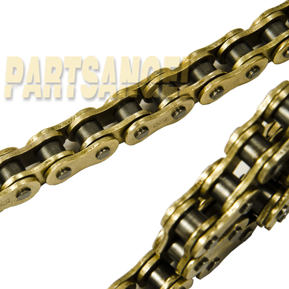 Gold 520x104 Drive Chain & Master Link for 1987-2006 Yamaha Banshee 350 YFZ350