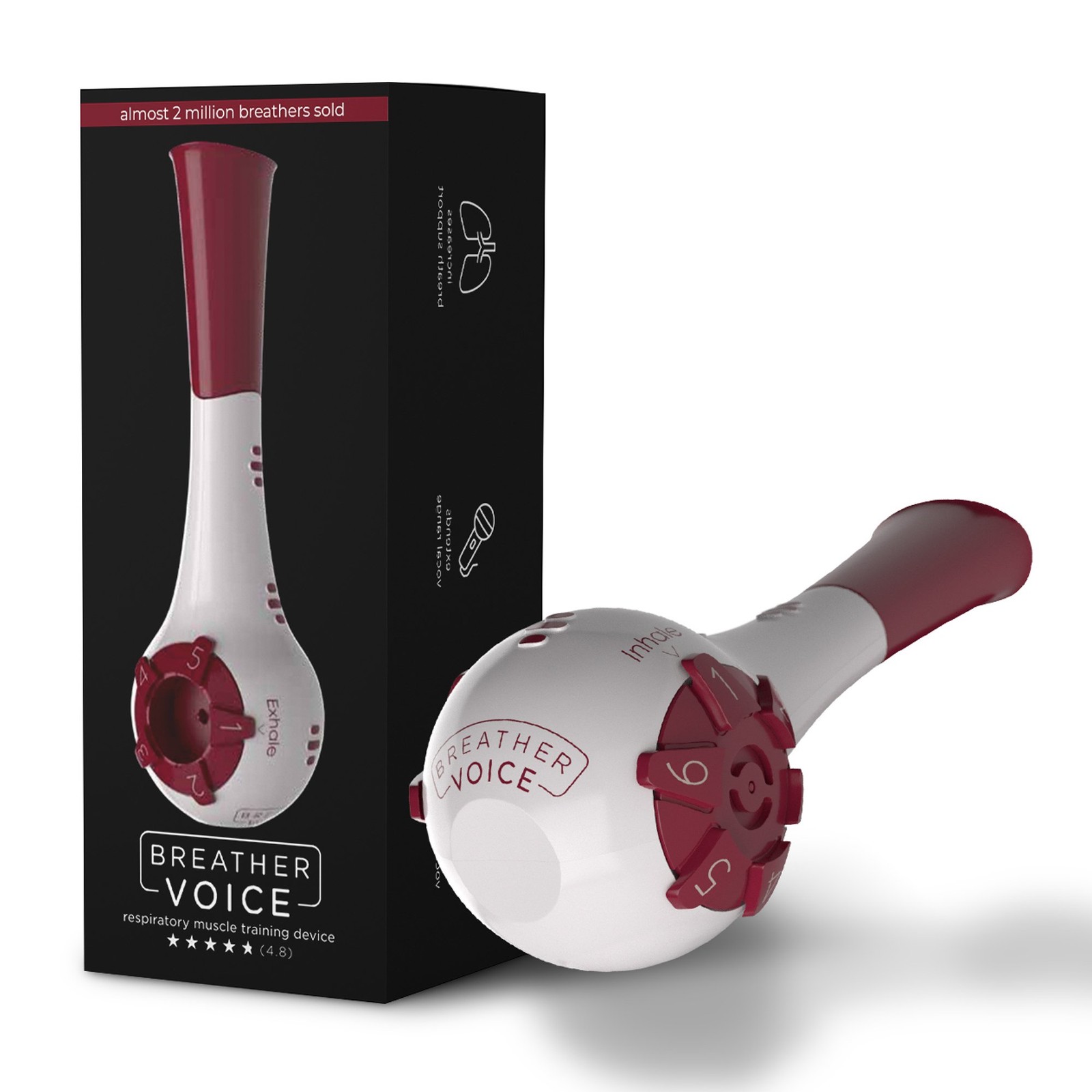 Breather Voice Respiratory Muscle Trainer BVOICE