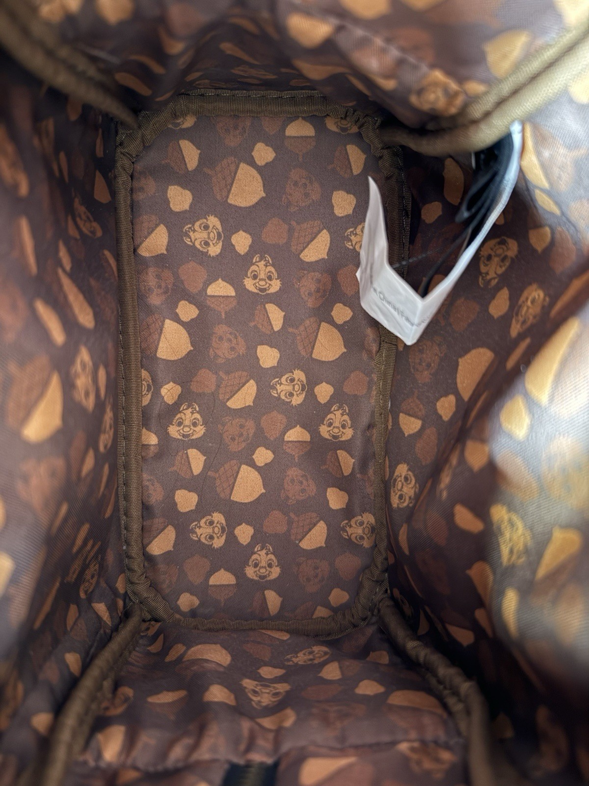 Loungefly Disney Chip And Dale Cosplay Heart Tag Mini Backpack Very Loved - Used