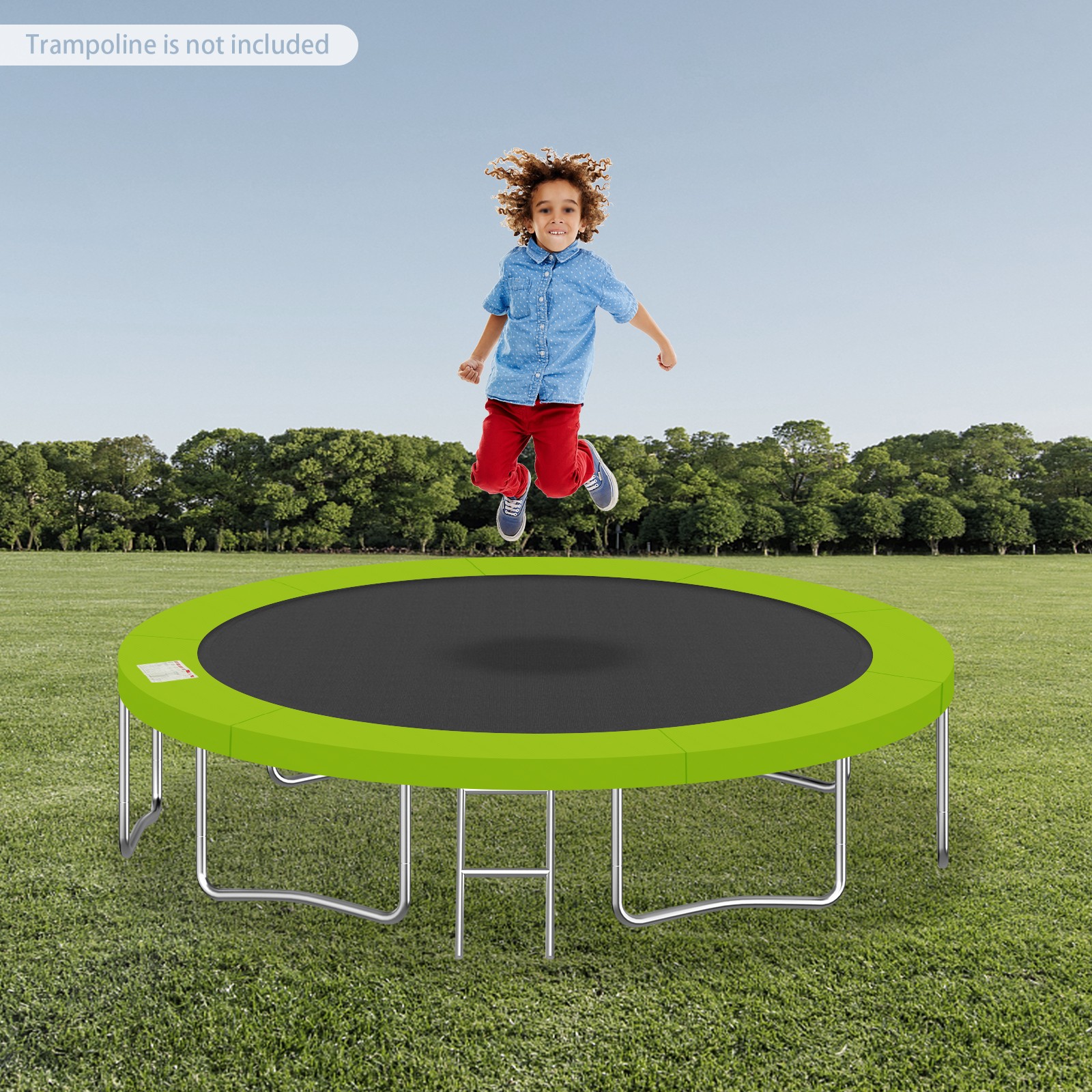 14FT Trampoline Replacement Safety Pad Waterproof Trampoline Protection Cover