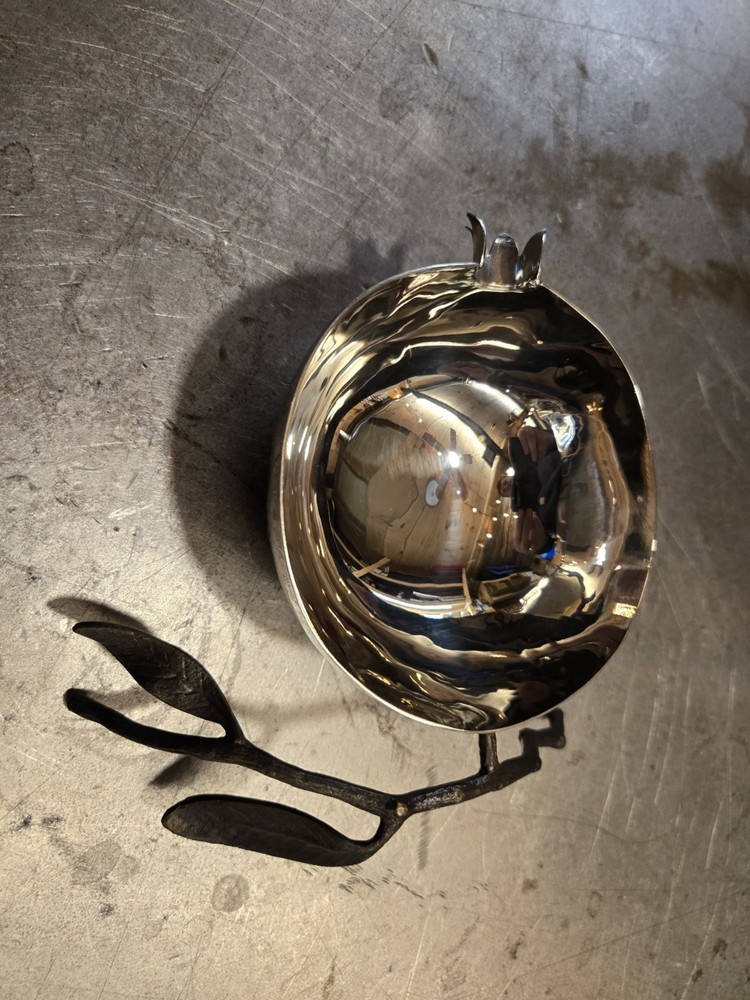 Handmade Silver Serving Dish !!! Beautiful!!!