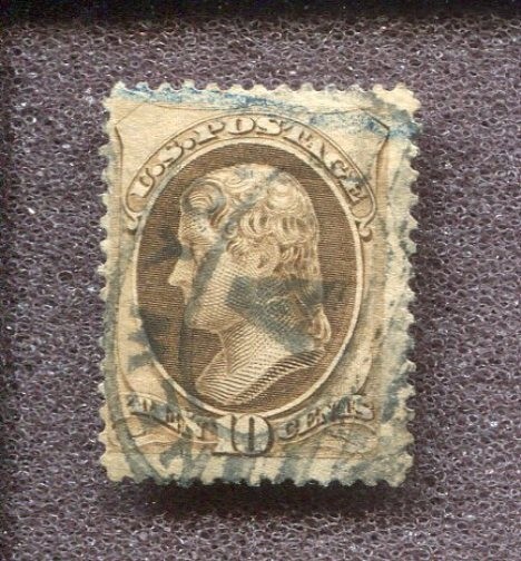Scott No. 187 - 10c Brown