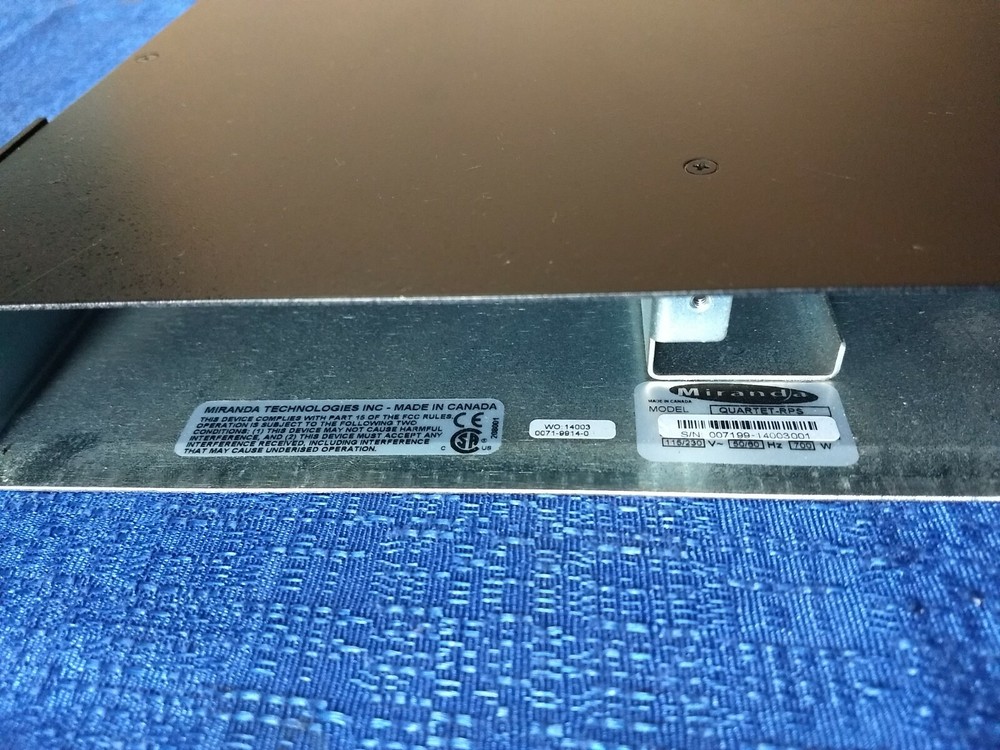 Miranda Imaging Quartet RPS Housing Unit