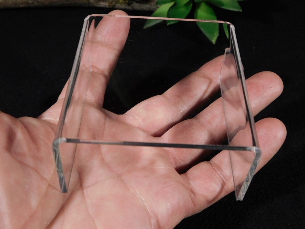 Display Stand Riser Type Short Small Size Clear Lucite
