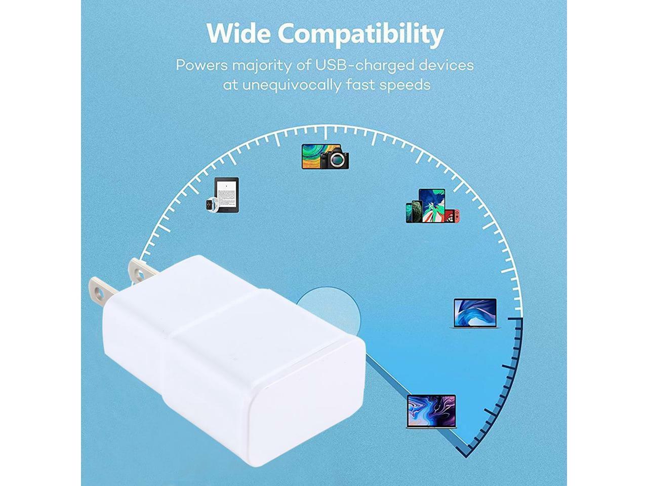 2A 5V USB Wall Charger Power Adapter Plug Supply Charging Brick Bulk Wholesale