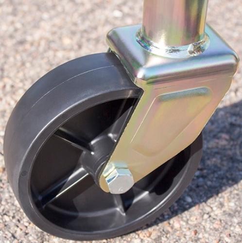 Dutton 6806 Poly Wheel with Bolt