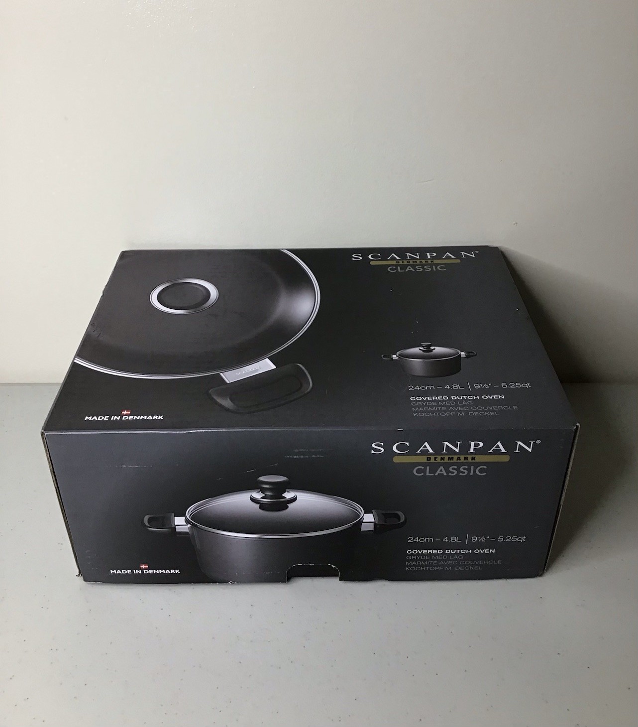 Scanpan Classic Nonstick Covered Dutch Oven Stockpot, 5.25 Quart Made In Denmark