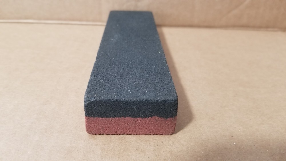 Black & Red Sharpening Stone , VGC