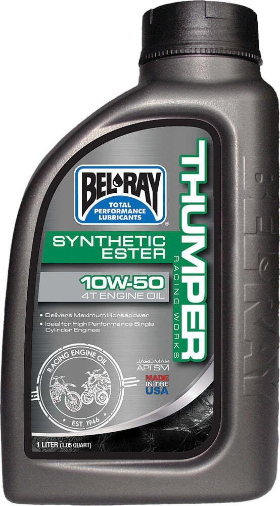 Thumper Syn Ester Engine Oil 4t 10w50 1l
