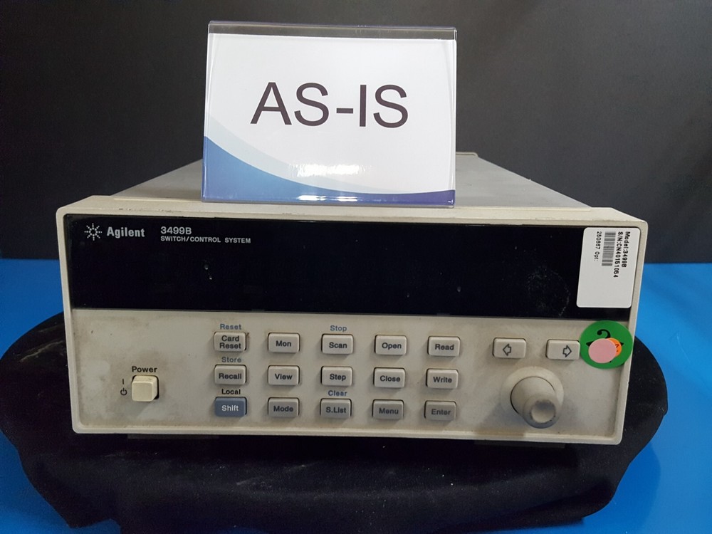 Agilent 3499B: Switch / Control System Main Frame, AS-IS (1054)