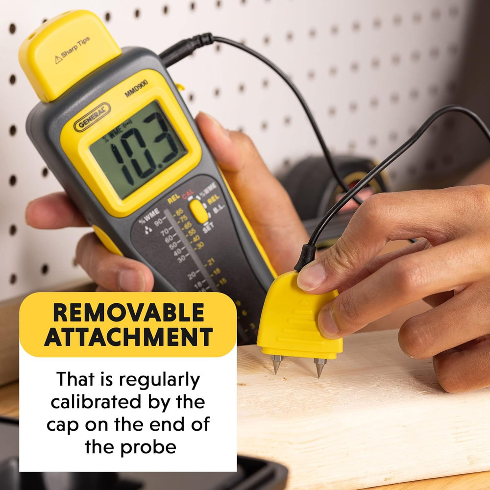 Moisture Meter MMD950 - Humidity Sensor - Pin Type / Pinless Device - Spherical