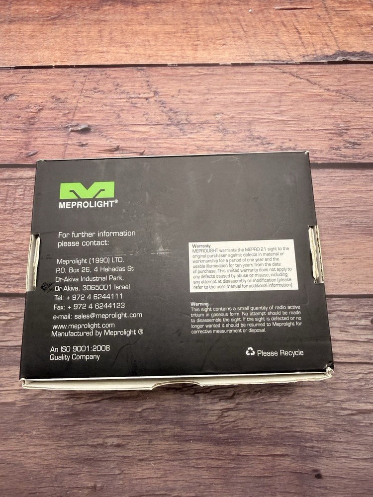 Meprolight M21 Reflex Sight red Dot
