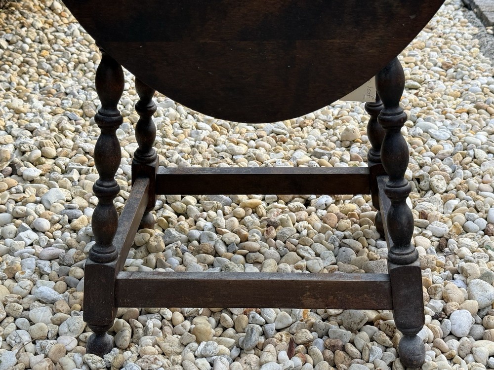 Antique drop leaf Solid Wood coffee table